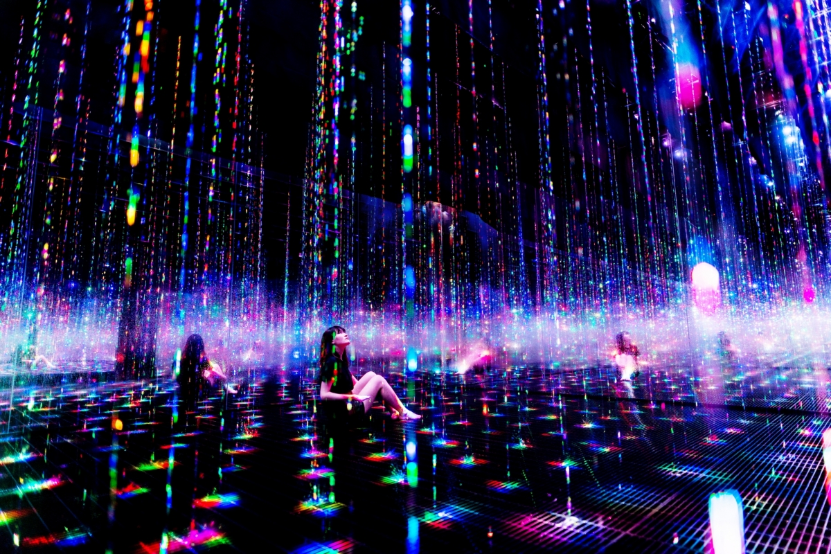teamLab Reconnect Sauna and Art Experience Tokyo