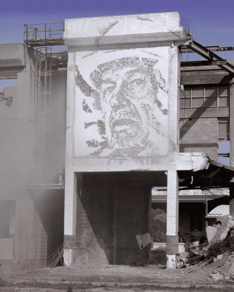 Implosion Art by Vhils