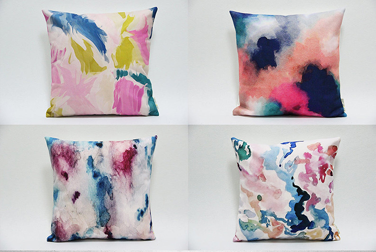 Abstract Watercolor Pillowcases