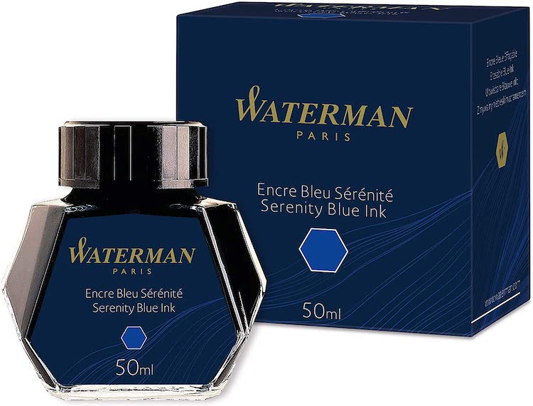 Waterman Blue Ink