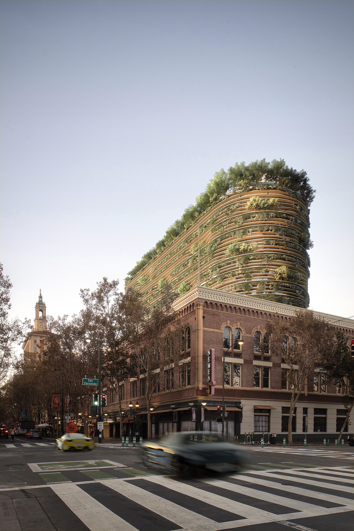 Energy Hub por Bjarke Ingels Group para el campus de Westbank en San José, California