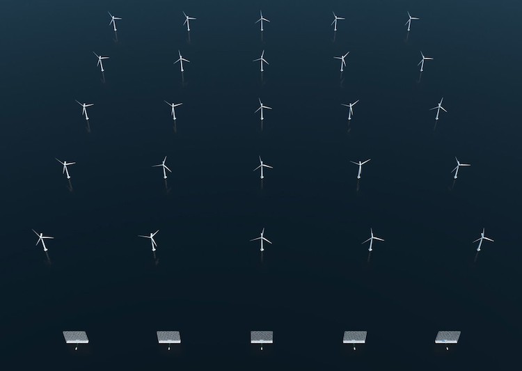 Alternative Energy Wind Farm by Wind Catching Systems