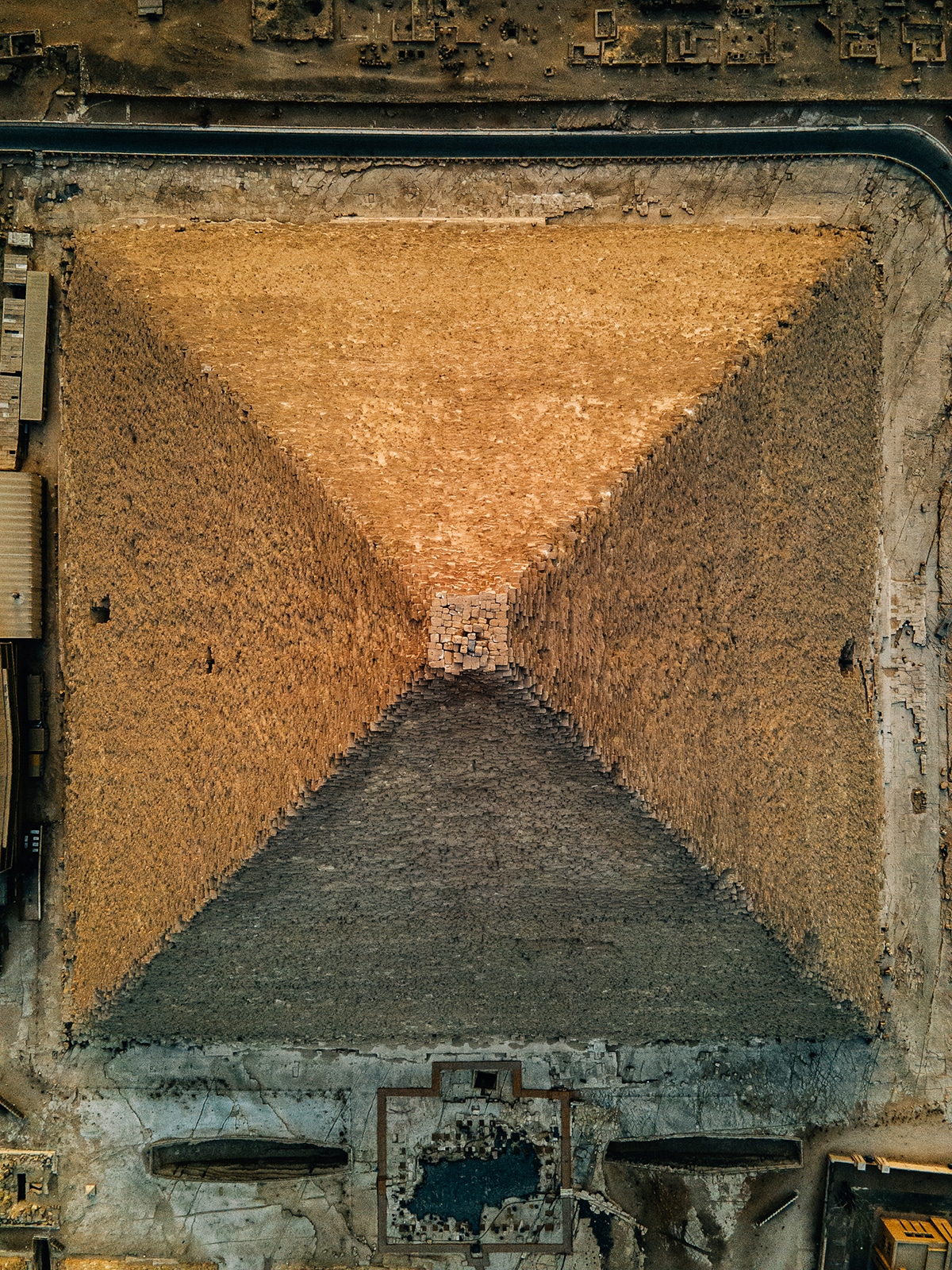 Alexander Ladanivskyy's Drone Images of Pyramids of Giza, Egypt