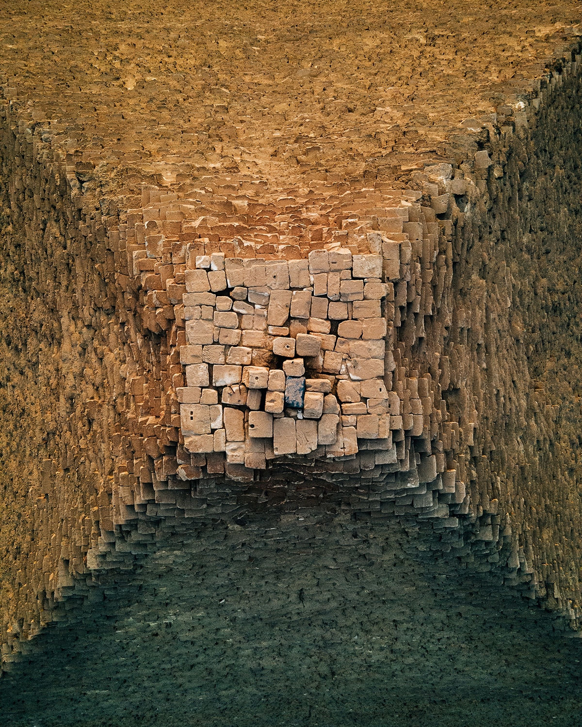 Images de drones d'Alexander Ladanivskyy des pyramides de Gizeh, Egypte