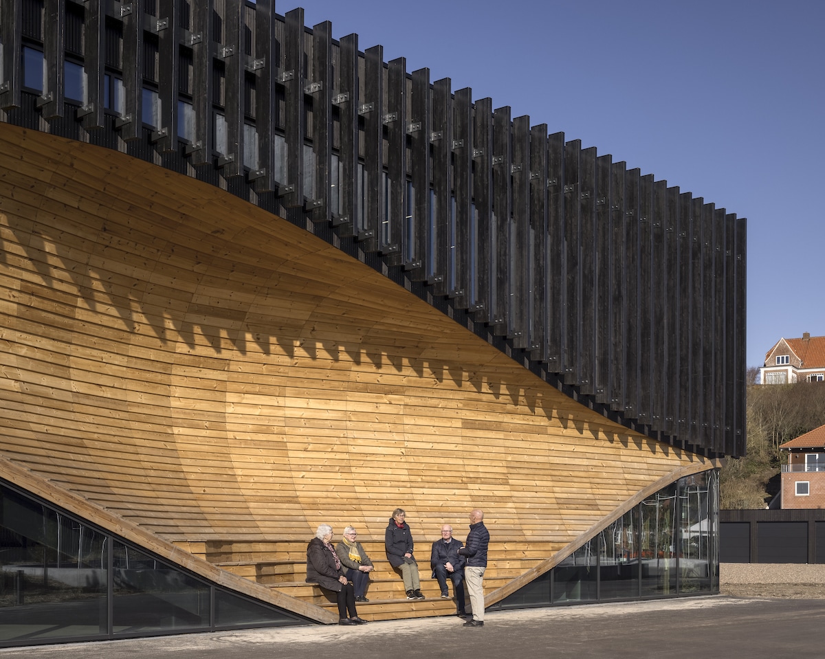 Stepped Facade of the Klimatorium Climate Center by 3XN and SLA