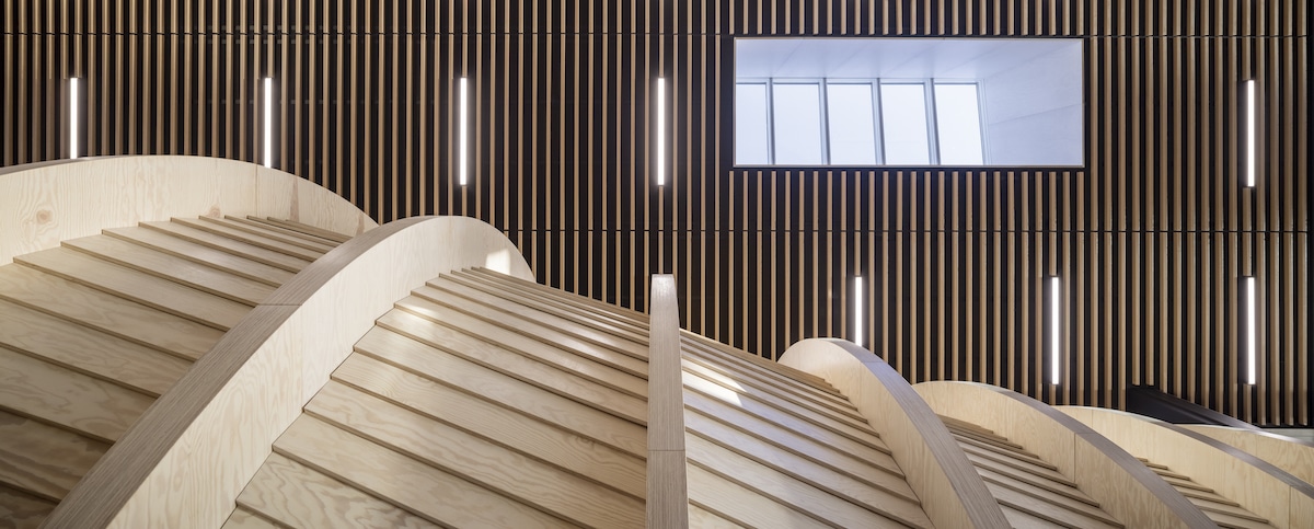 Detail of the Klimatorium Climate Center by 3XN and SLA