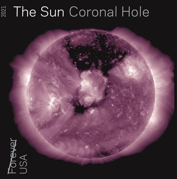 The Sun Coronal Hole Stamp