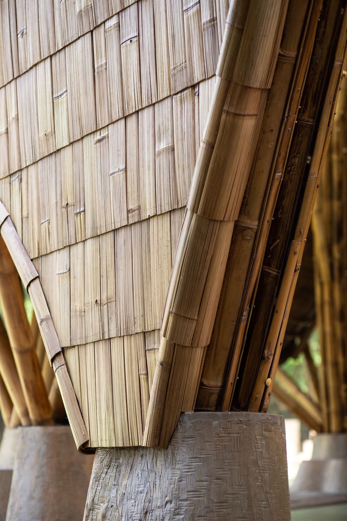Detail Shot - The Arc at Green School in Bali, Indonesia