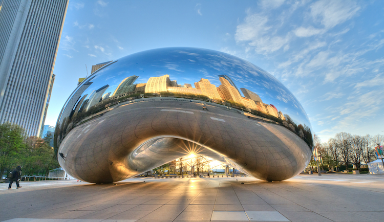 The 110-ton “bean” sculpture near chicago’s cloud gate – ILoveWoodWork.com