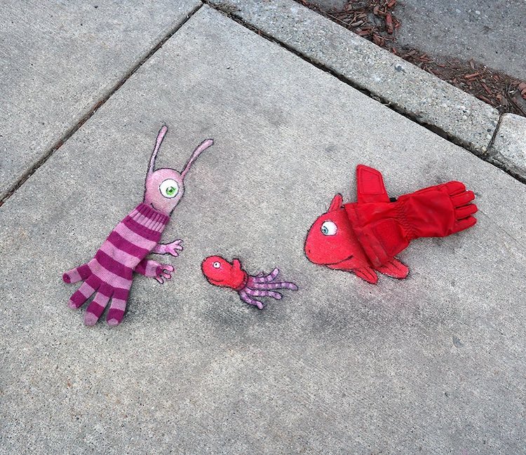 Optical Illusion Street Art by David Zinn