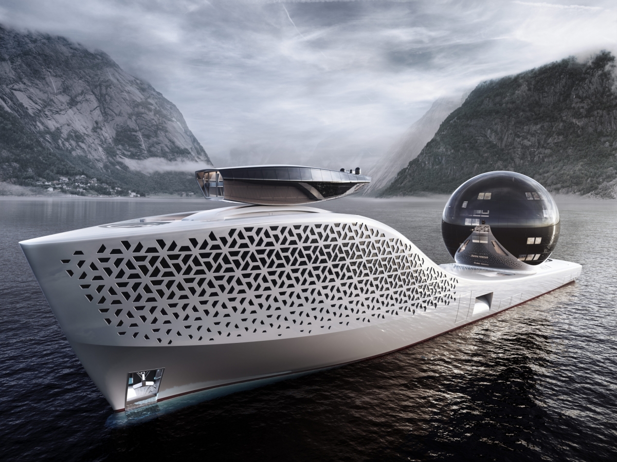 nuclear powered superyacht