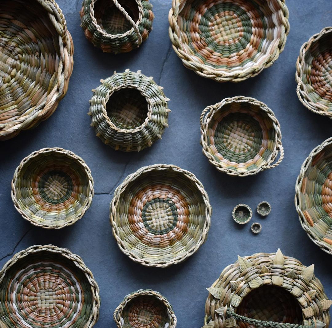 Woven Baskets by Foraged Fibers