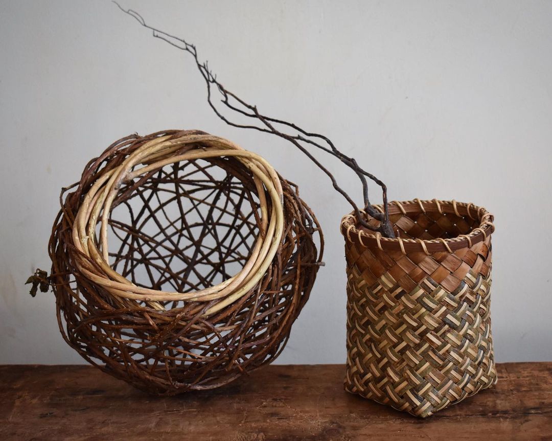 Woven Baskets by Foraged Fibers