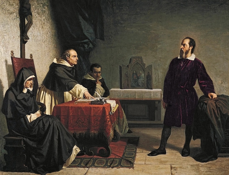 Galileo Facing the Inquisition
