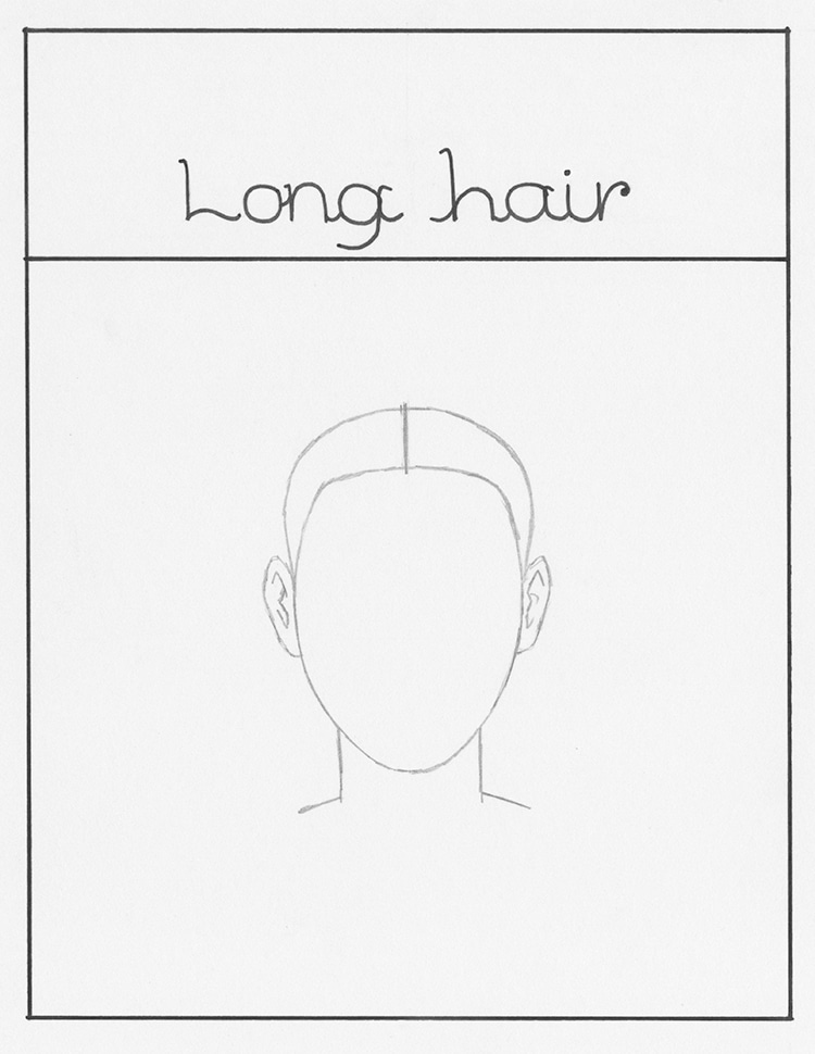 How to Draw Long Hair