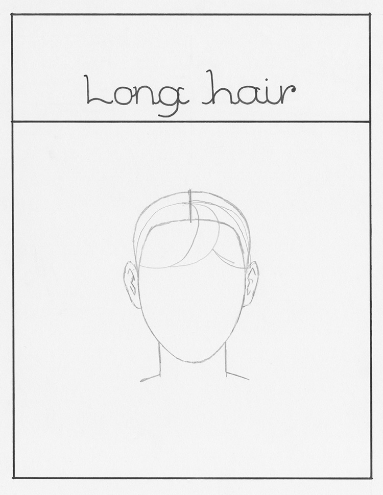 Learn How to Draw Hair With Step by Step Instructions