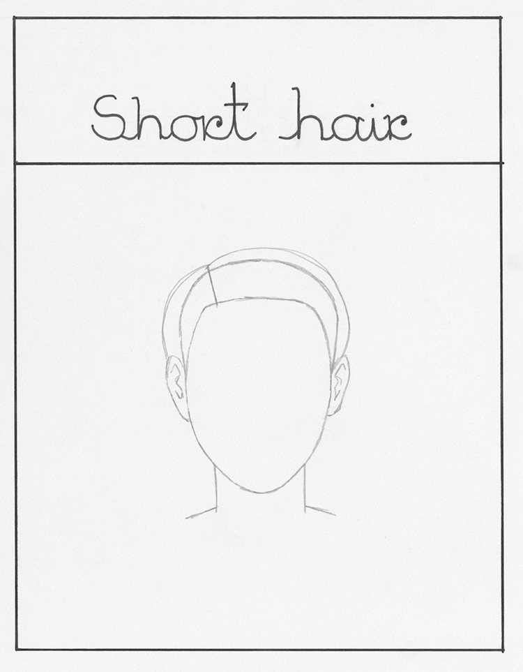 How to Draw Short Hair