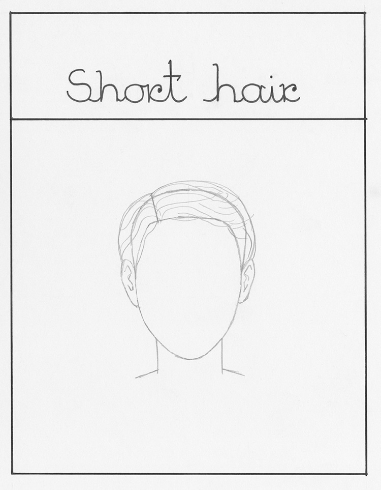 How to Draw Short Hair