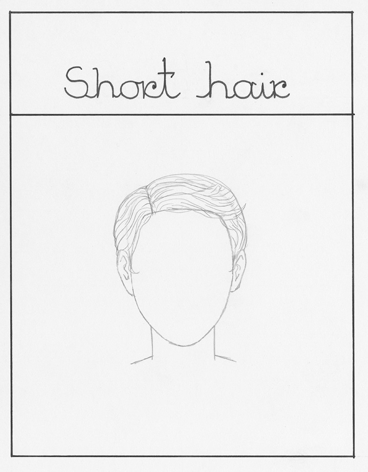 How to Draw Short Hair