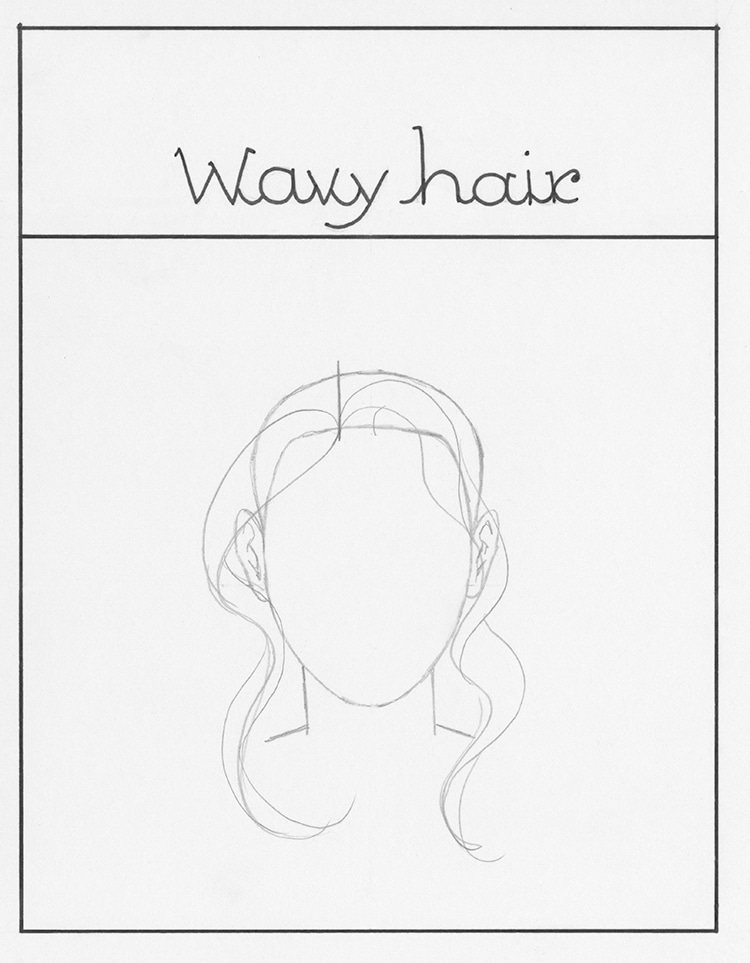 How to Draw Wavy Hair