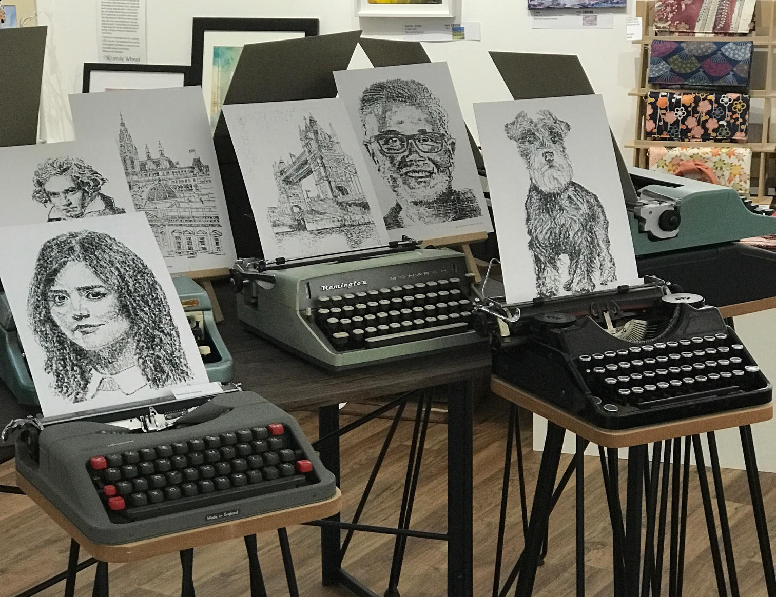 Typewriter Art by James Cook