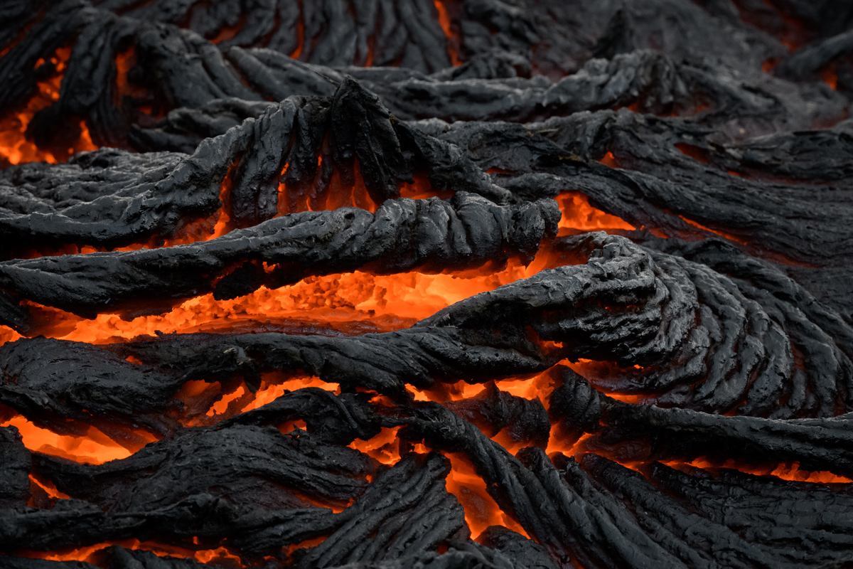 Enjoy the Abstract Beauty of Lava with These Close Up Photos