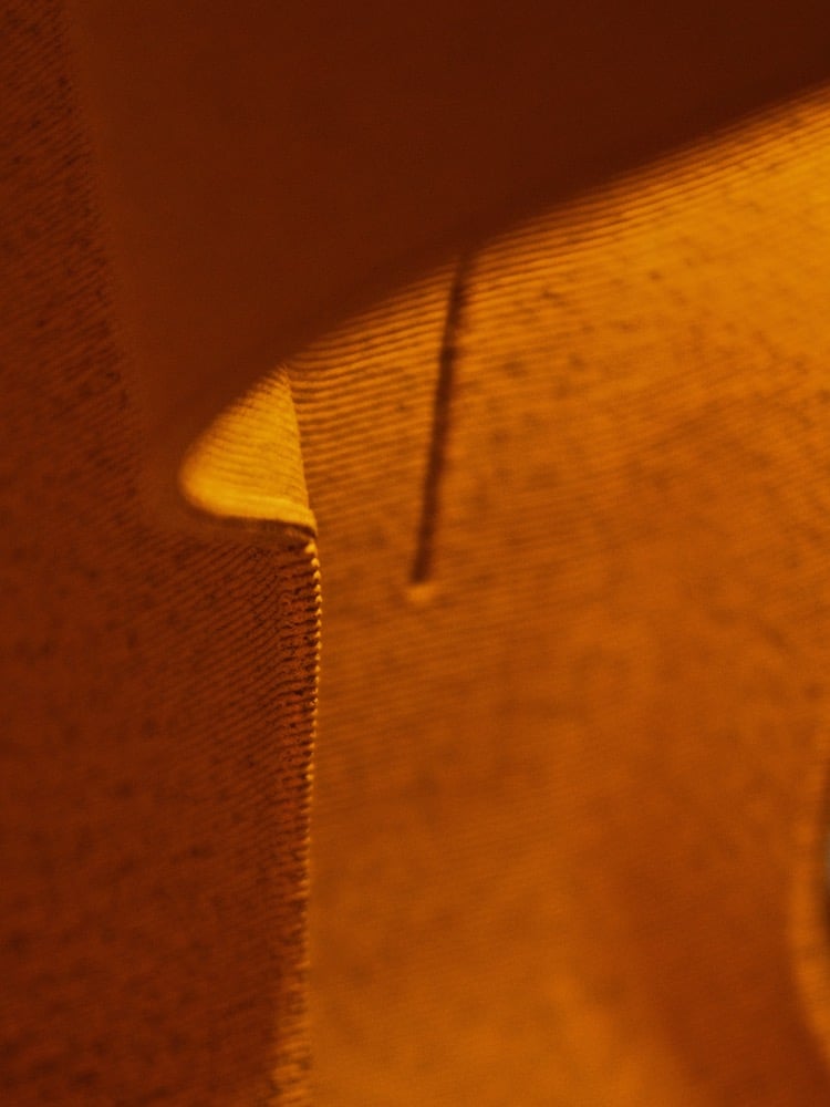 Lampe 3D en écorce d'orange par Ohmie