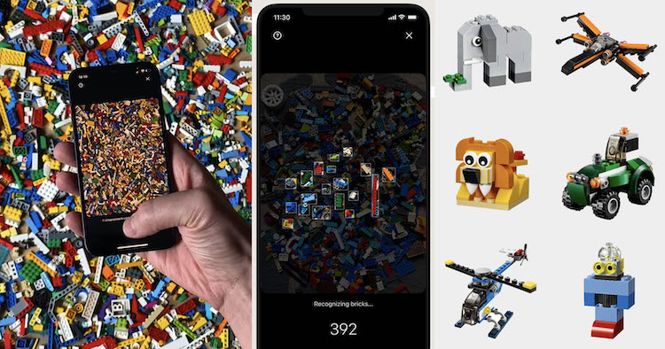 Clever App Scans Your Pile of LEGO and Suggest Things You Can Build