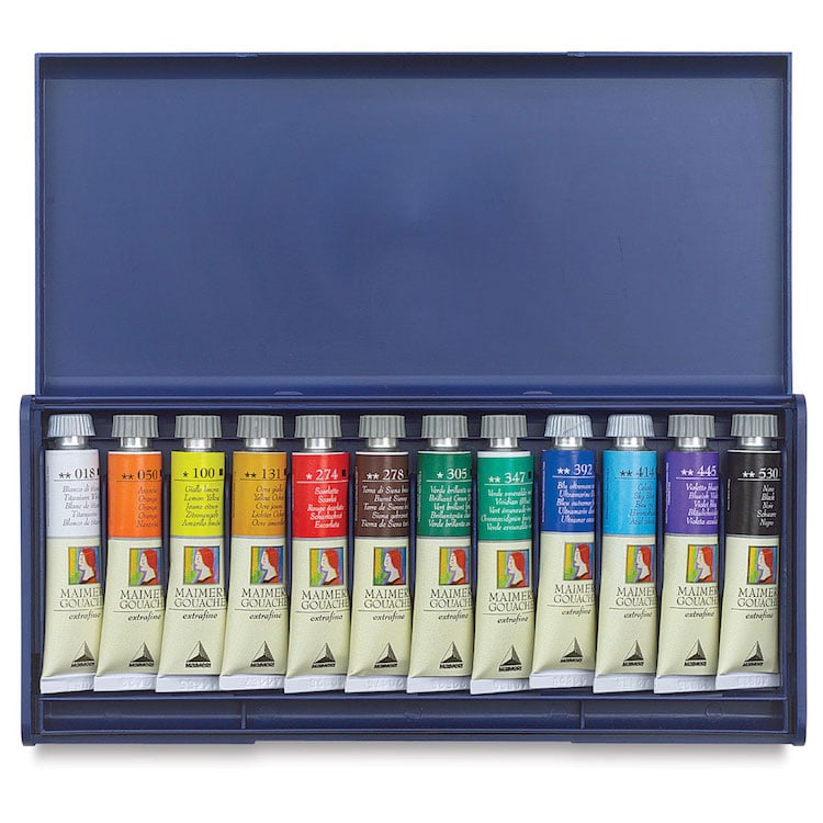 Los 10 mejores sets de gouache para artistas de todos los niveles