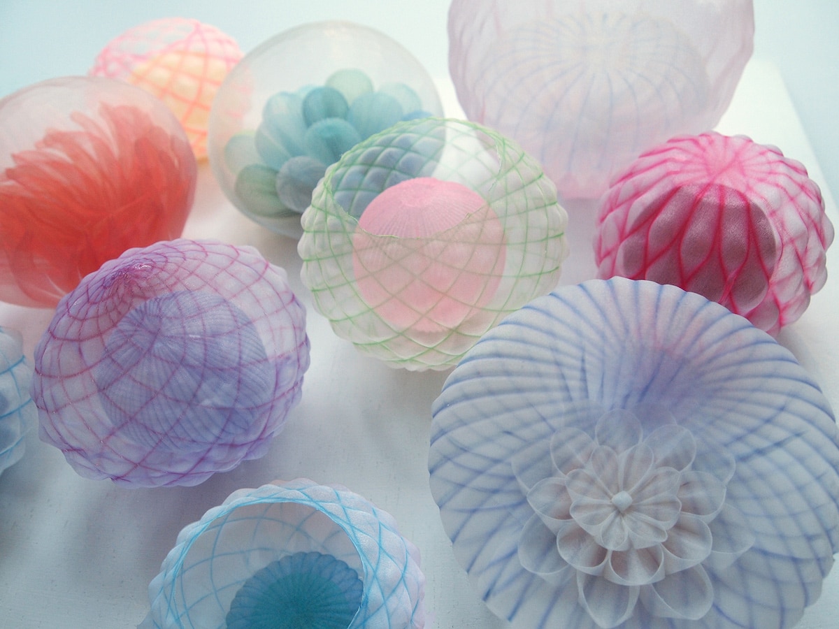 Ocean-Inspired Textile Sculptures by Mariko Kusumoto