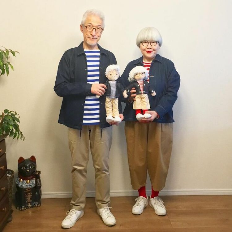 This Adorable Japanese Couple Spend Every Day in Matching Outfits