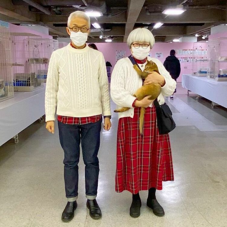 This Adorable Japanese Couple Spend Every Day in Matching Outfits