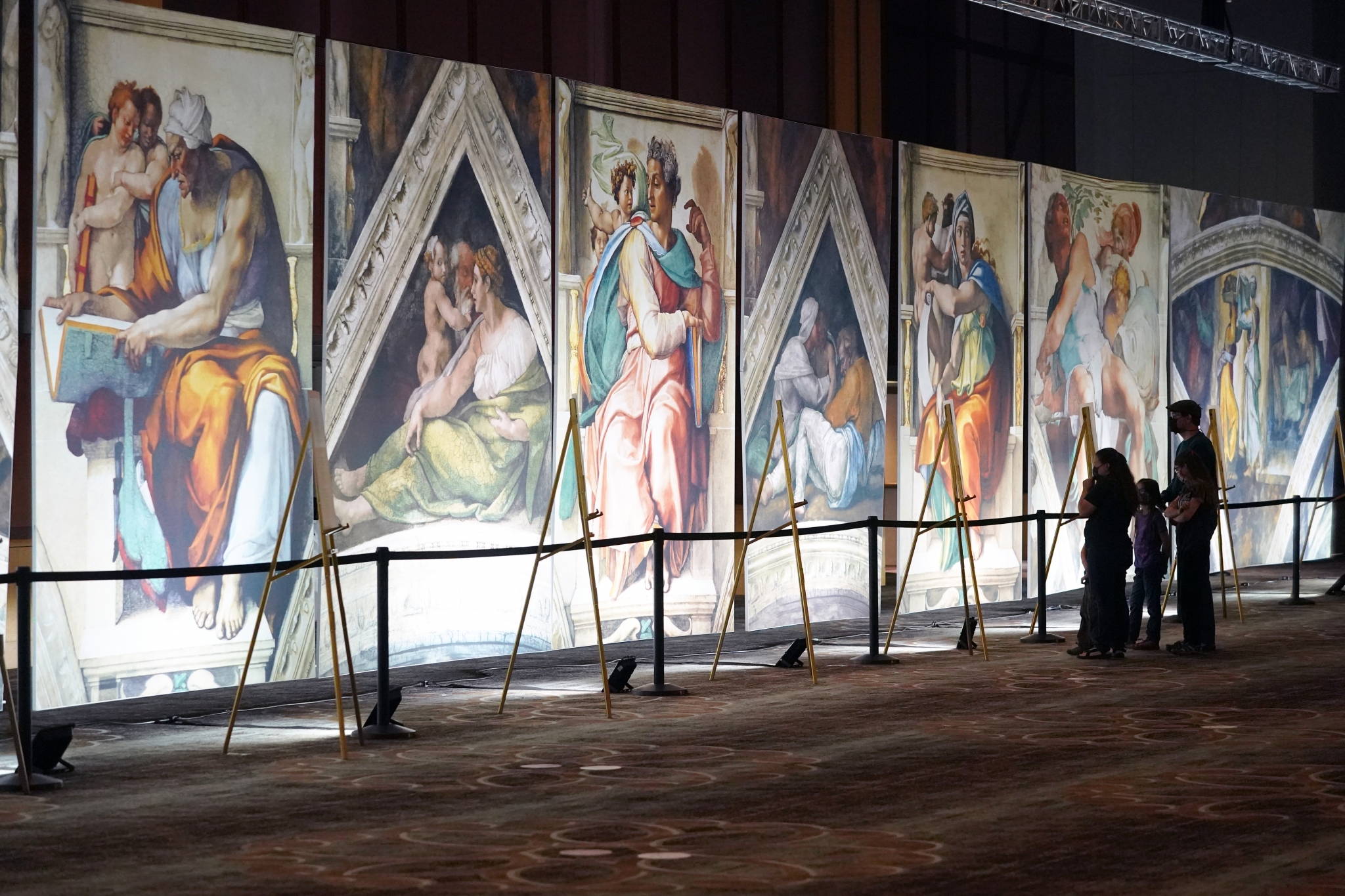 Michelangelo's Sistine Chapel: The Exhibition in San Antonio, Texas