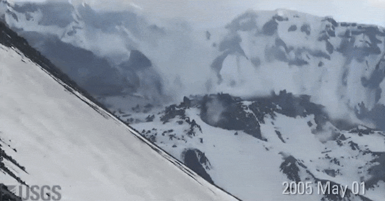 Mt. St. Helens Eruption Video