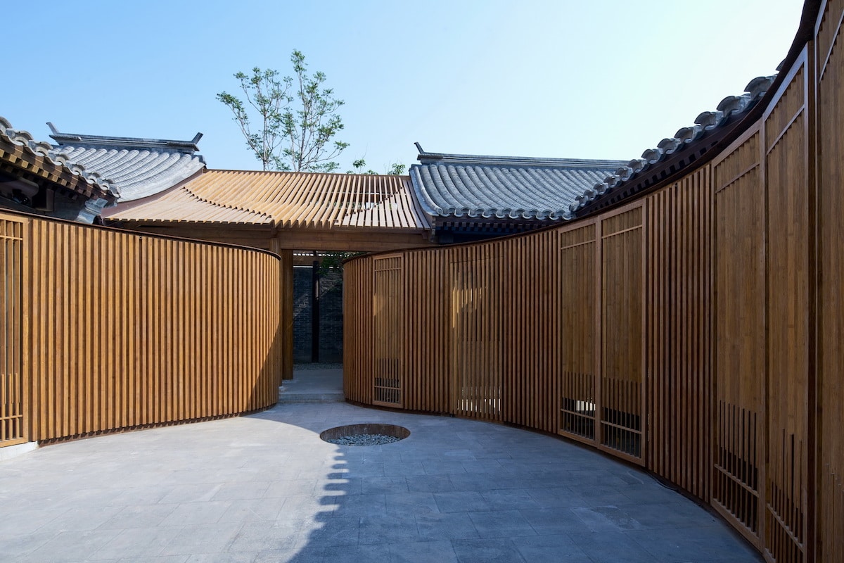 Courtyard of the Renovated Traditional Hutong completed by Urbanus