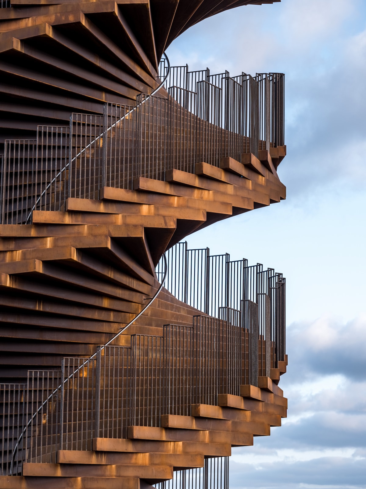 Portion of Marsk Tower by Bjarke Ingels Group (BIG)