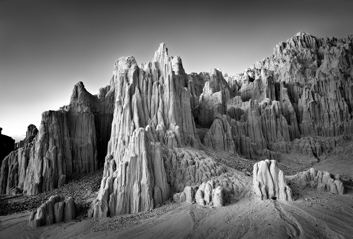 fotografía de tormenta en blanco y negro por Mitch Dobrowner