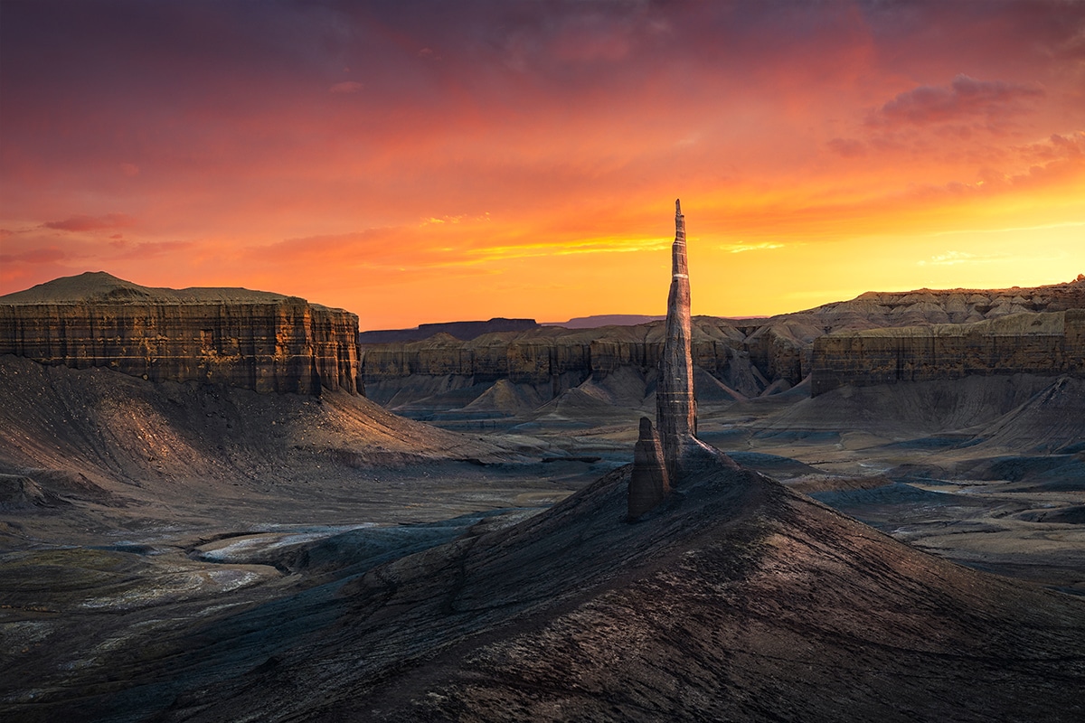 Desert Spire Landscape