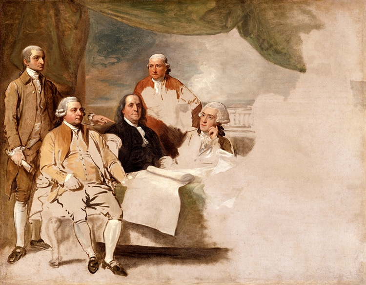 Treaty of Paris by Benjamin West