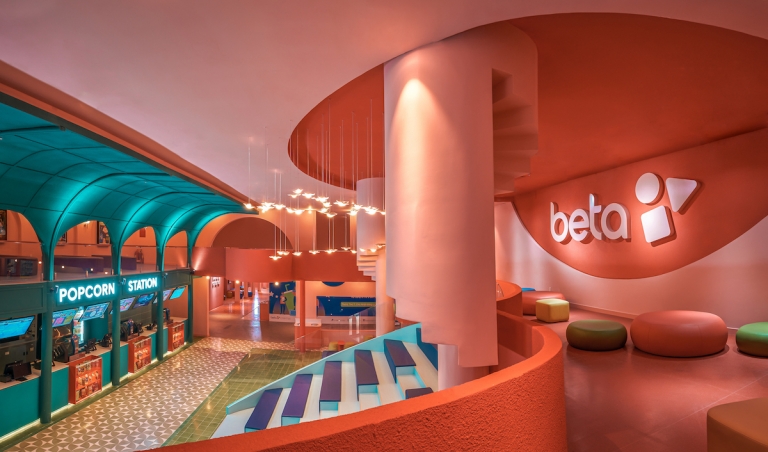 Colorful Cinema in Ho Chi Minh City Rethinks Movie Theater Aesthetics