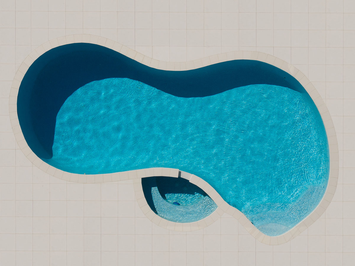 Brad Walls "Pools From Above" Aerial Photography