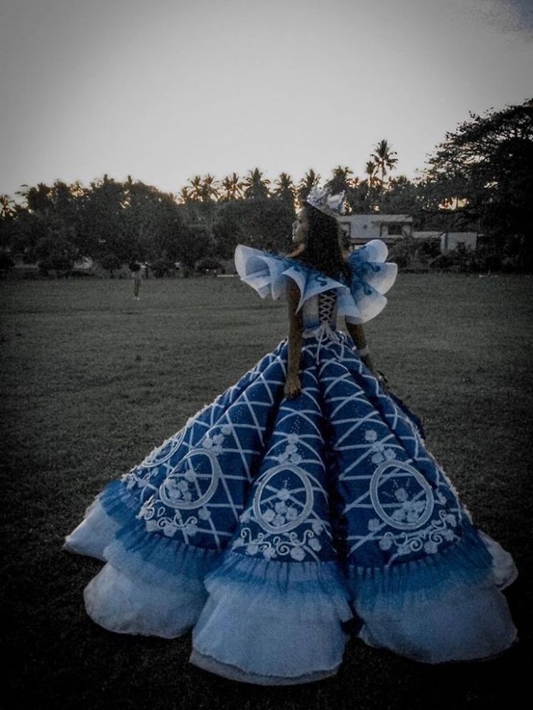 Brother Designs Prom Dress For Sister by Maverick Francisco Oyao