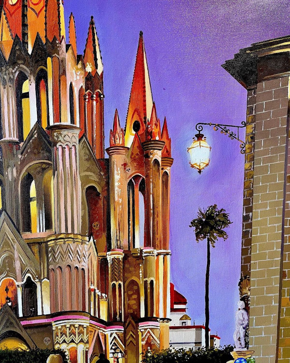 Oil Painting of Mexico by Courtney Myers