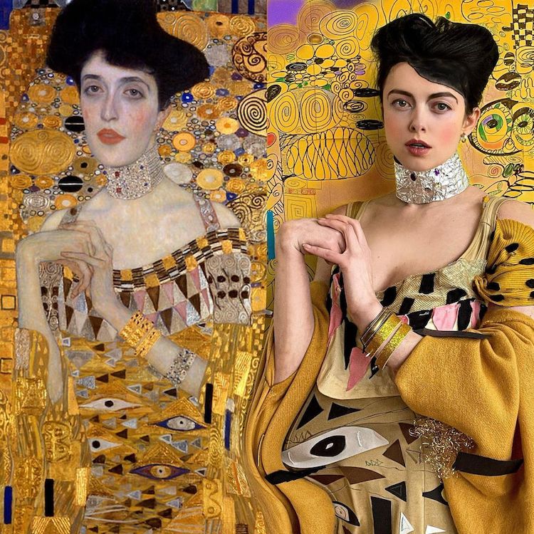 Art Critic Cosplays as Some of the Most Famous Paintings