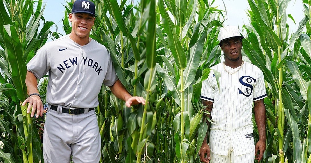 Yankees and White Sox recreate Field of Dreams in Iowa cornfields