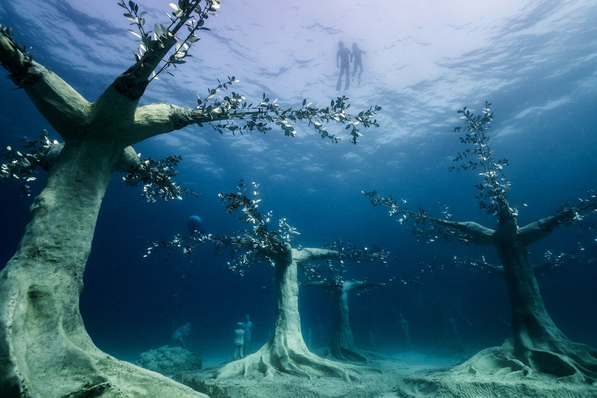 Jason deCaires Taylor, MUSAN, the first underwater museum in the Mediterranean