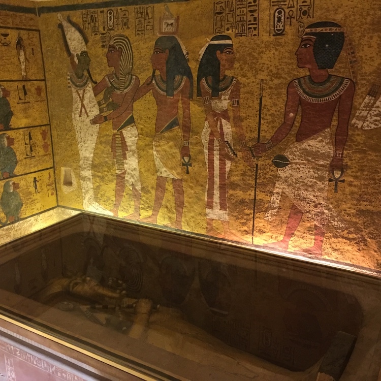 Inside King Tut's Tomb in Valley of the Kings