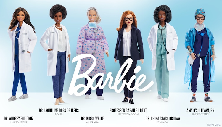 Barbie launches new line of 'career dolls' celebrating women in film