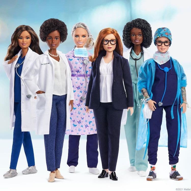 Barbie Dolls Covid-19 Pandemic Women Heroes 