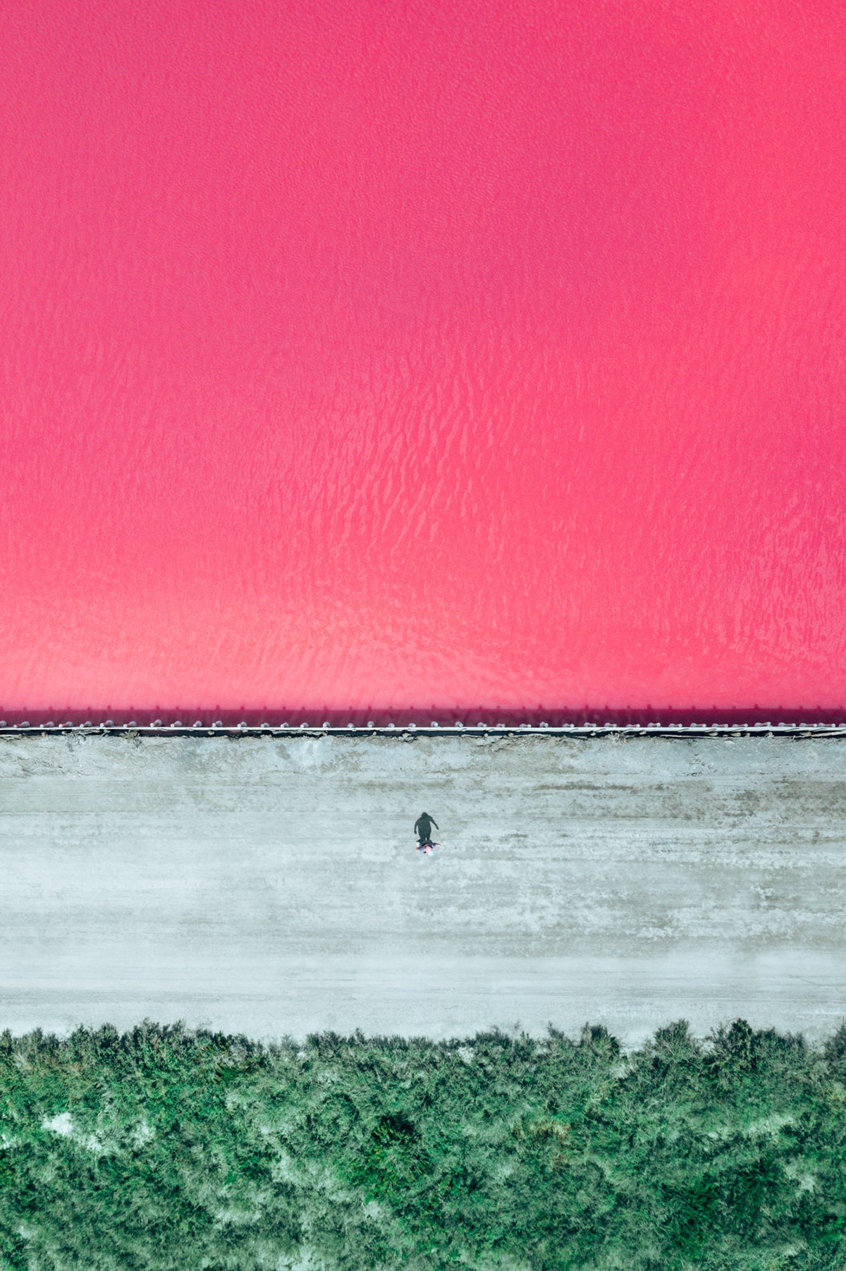 Saline rose de Camargue par Paolo Pettigiani